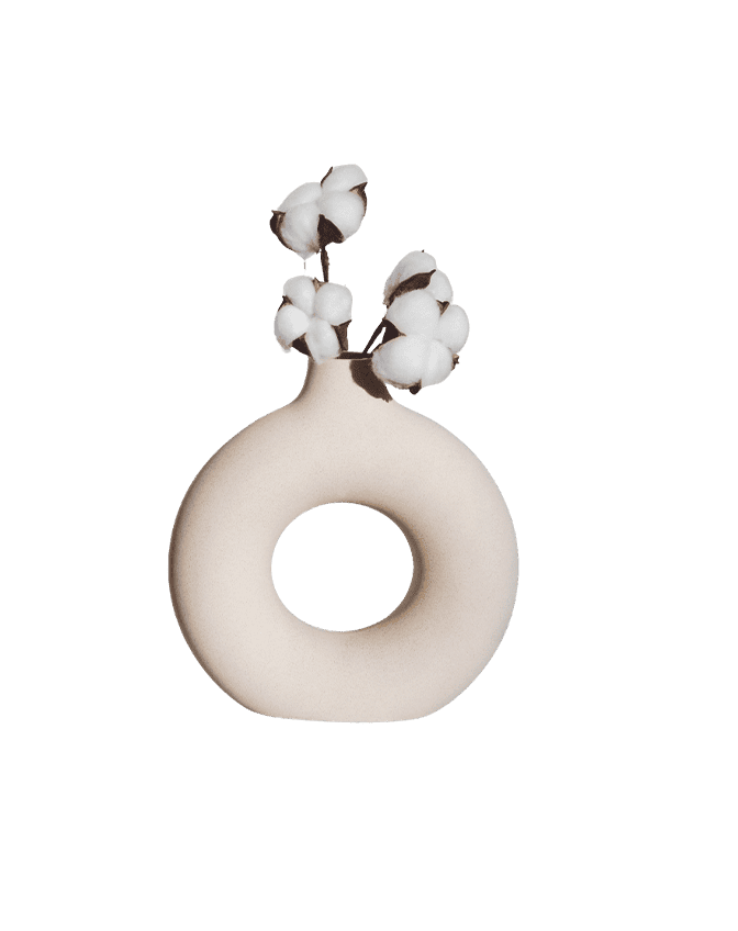 Halo Pebble Vase image